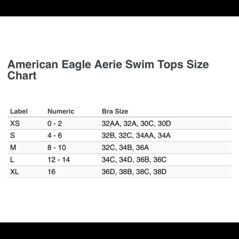 Aerie Swim Bandeau Top - Picture 6 of 6
